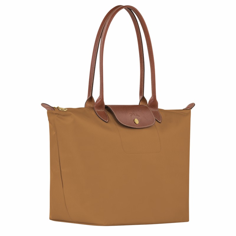 Sacs Fourre Tout Longchamp Le Pliage Original L Femme Kaki Soldes | L1899089P86