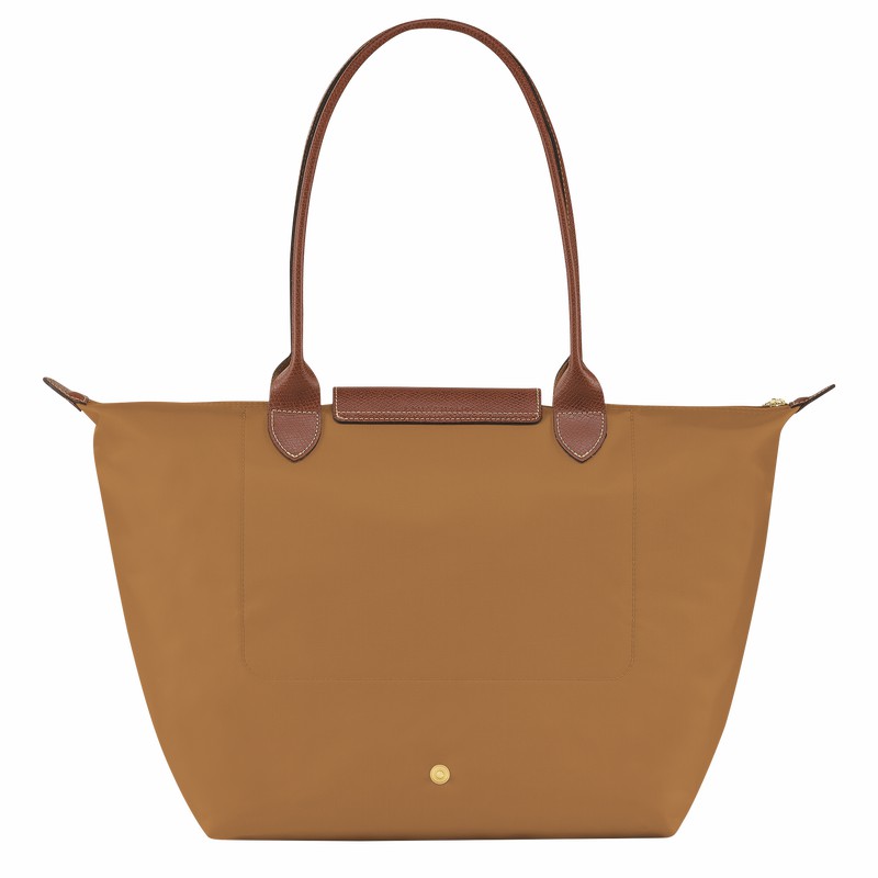 Sacs Fourre Tout Longchamp Le Pliage Original L Femme Kaki Soldes | L1899089P86