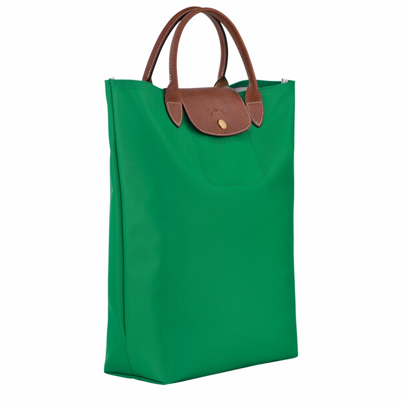 Sacs Fourre Tout Longchamp Le Pliage Original M Femme Vert Soldes | 10168089P88