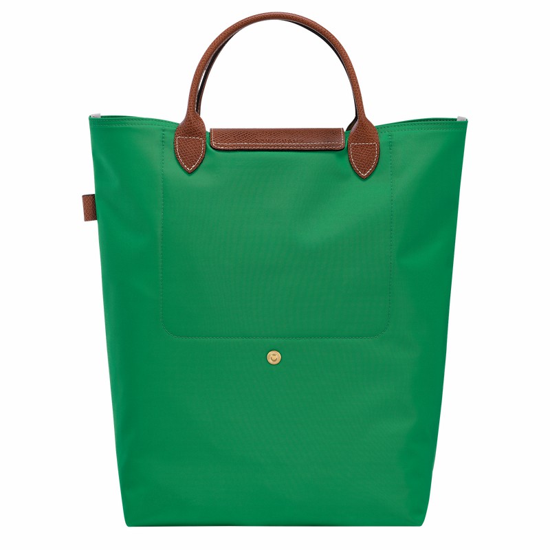 Sacs Fourre Tout Longchamp Le Pliage Original M Femme Vert Soldes | 10168089P88