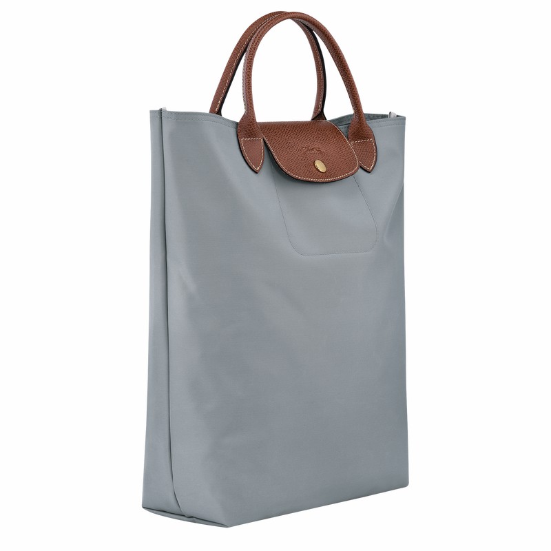 Sacs Fourre Tout Longchamp Le Pliage Original M Femme Grise Soldes | 10168089P80