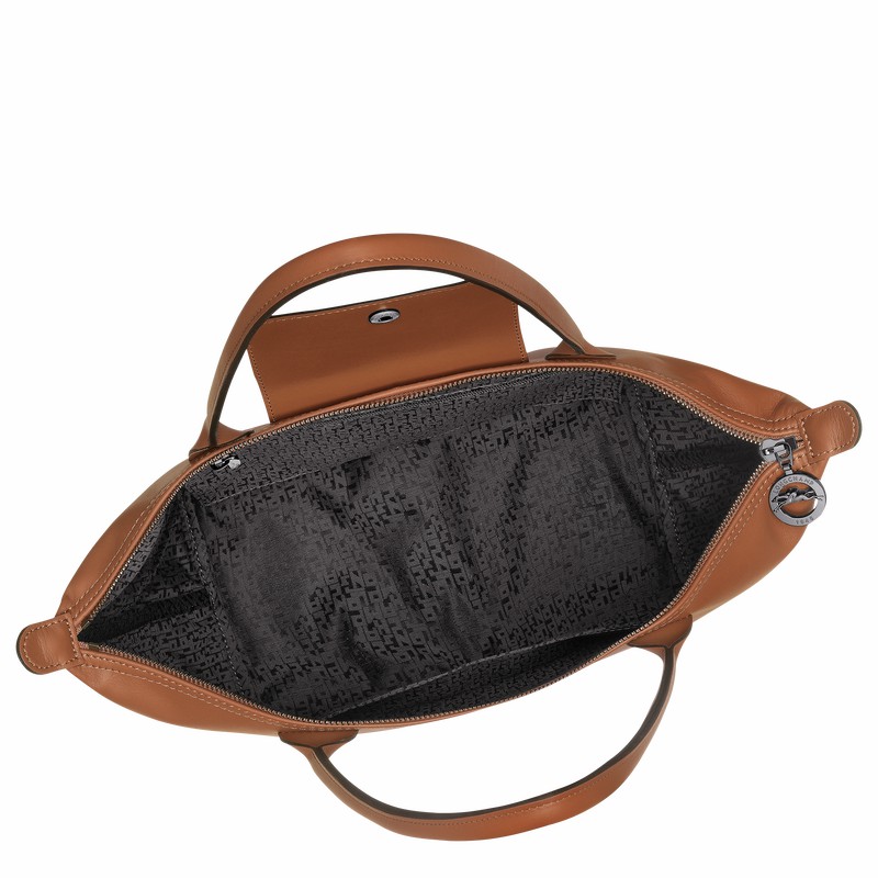 Sacs Fourre Tout Longchamp Le Pliage Xtra M Femme Marron Soldes | L2605987504