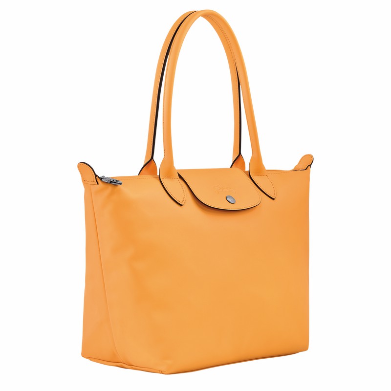 Sacs Fourre Tout Longchamp Le Pliage Xtra M Femme Abricot Soldes | L2605987222