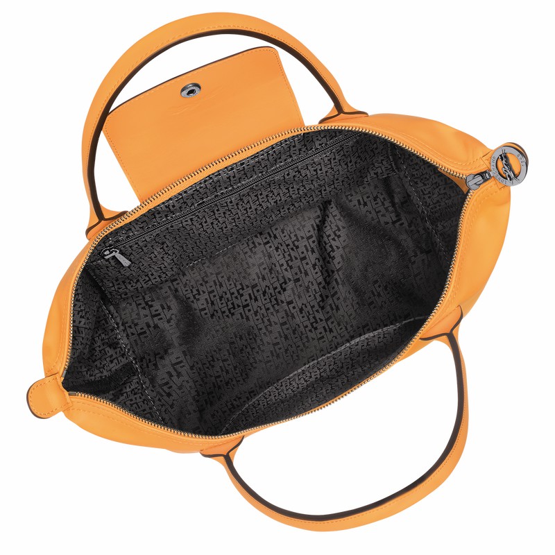 Sacs Fourre Tout Longchamp Le Pliage Xtra M Femme Abricot Soldes | L2605987222