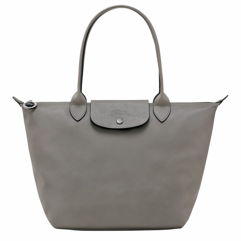 Sacs Fourre Tout Longchamp Le Pliage Xtra M Femme Grise Soldes | L2605987P55