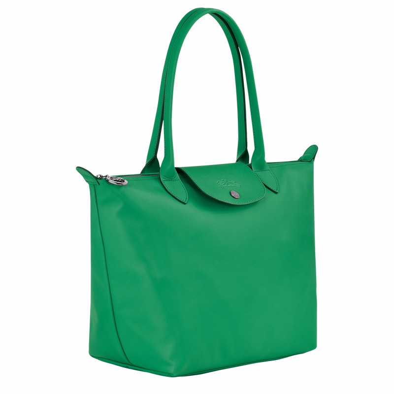 Sacs Fourre Tout Longchamp Le Pliage Xtra M Femme Vert Soldes | L2605987249