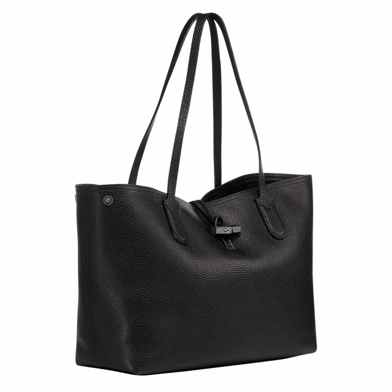 Sacs Fourre Tout Longchamp Le Roseau Essential L Femme Noir Soldes | L2686968001