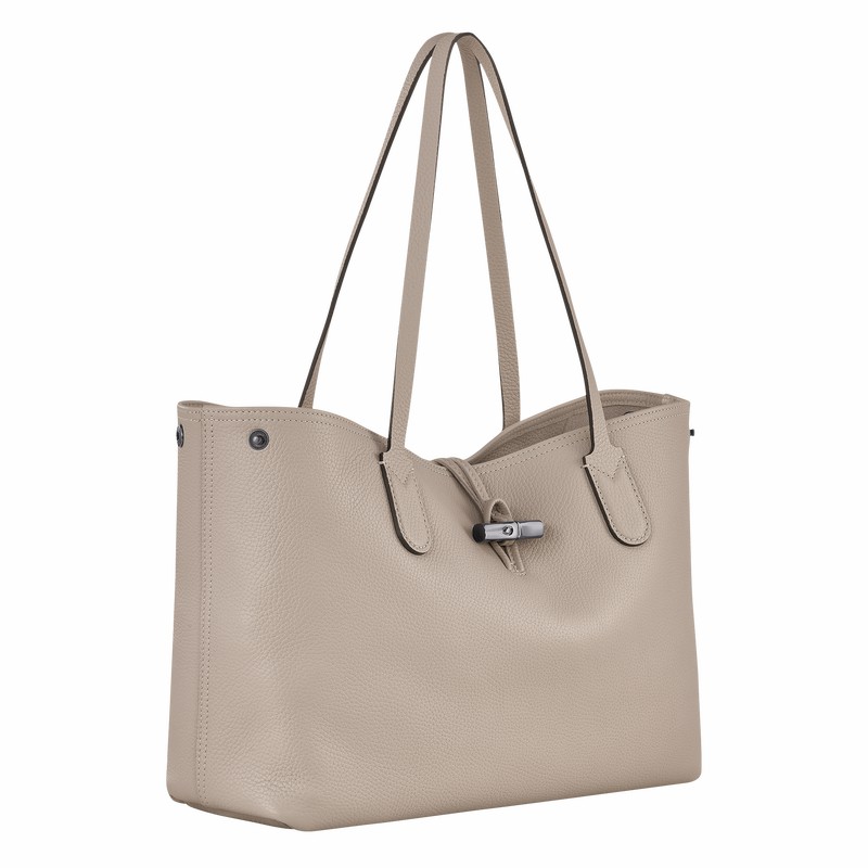 Sacs Fourre Tout Longchamp Le Roseau Essential L Femme Grise Soldes | L2686968266