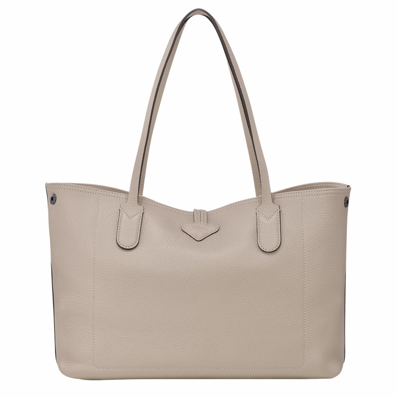 Sacs Fourre Tout Longchamp Le Roseau Essential L Femme Grise Soldes | L2686968266