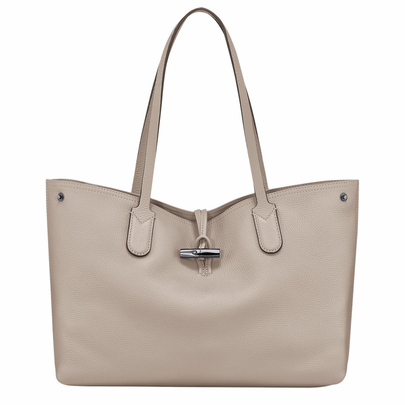 Sacs Fourre Tout Longchamp Le Roseau Essential L Femme Grise Soldes | L2686968266