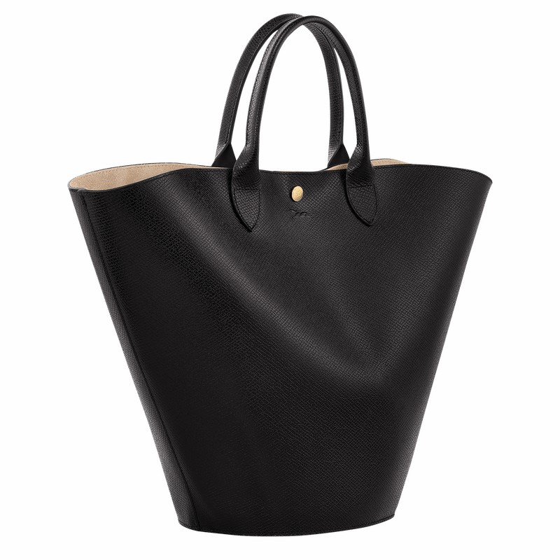 Sacs Fourre Tout Longchamp ÉPURE XL Femme Noir Soldes | 10260HYZ001