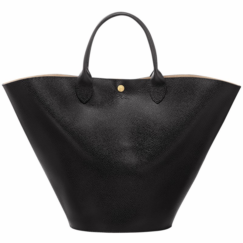 Sacs Fourre Tout Longchamp ÉPURE XL Femme Noir Soldes | 10260HYZ001