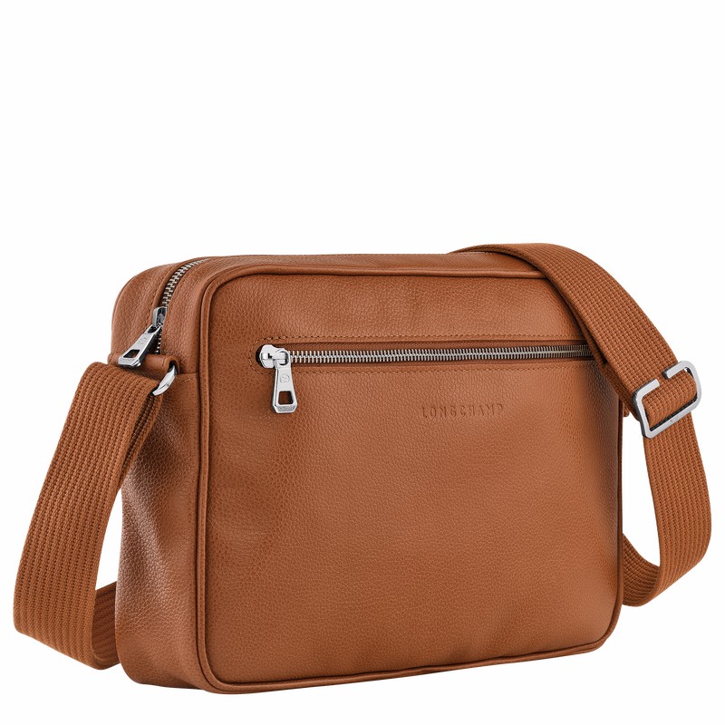 Sacs Seau Longchamp Le FOULONNÉ M Homme Caramel Soldes | 20044021F72