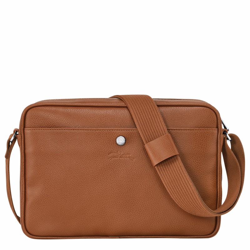 Sacs Seau Longchamp Le FOULONNÉ M Homme Caramel Soldes | 20044021F72