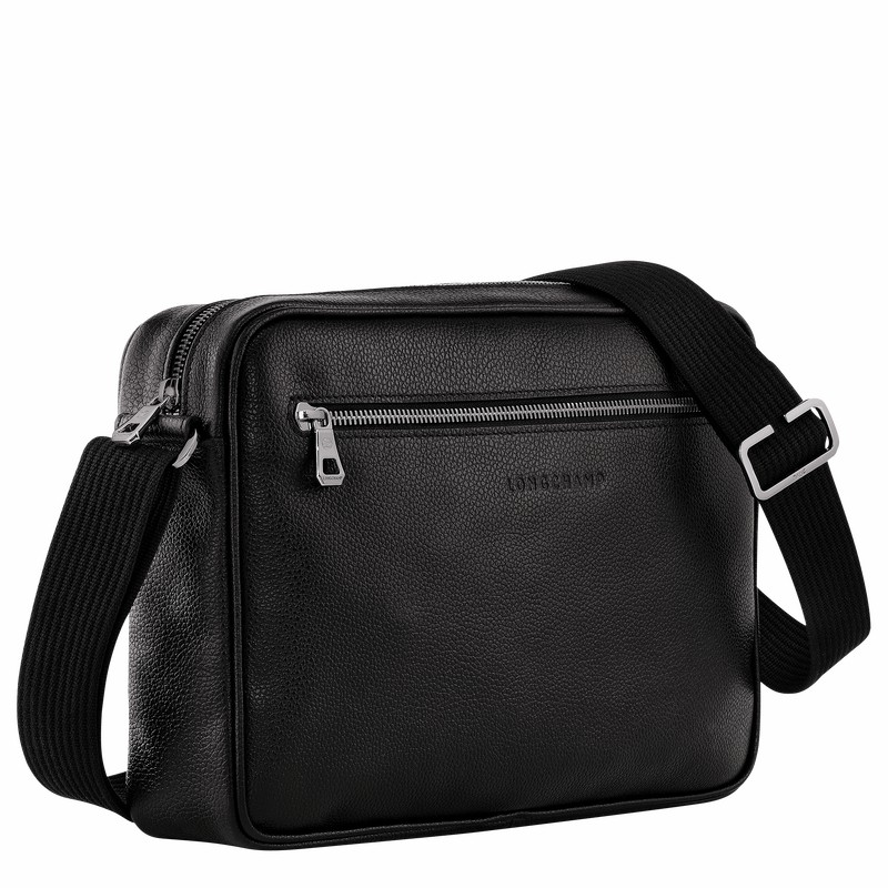 Sacs Seau Longchamp Le FOULONNÉ M Homme Noir Soldes | 20044021047