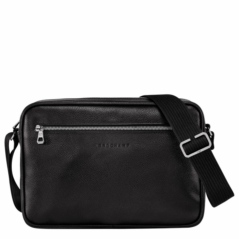 Sacs Seau Longchamp Le FOULONNÉ M Homme Noir Soldes | 20044021047