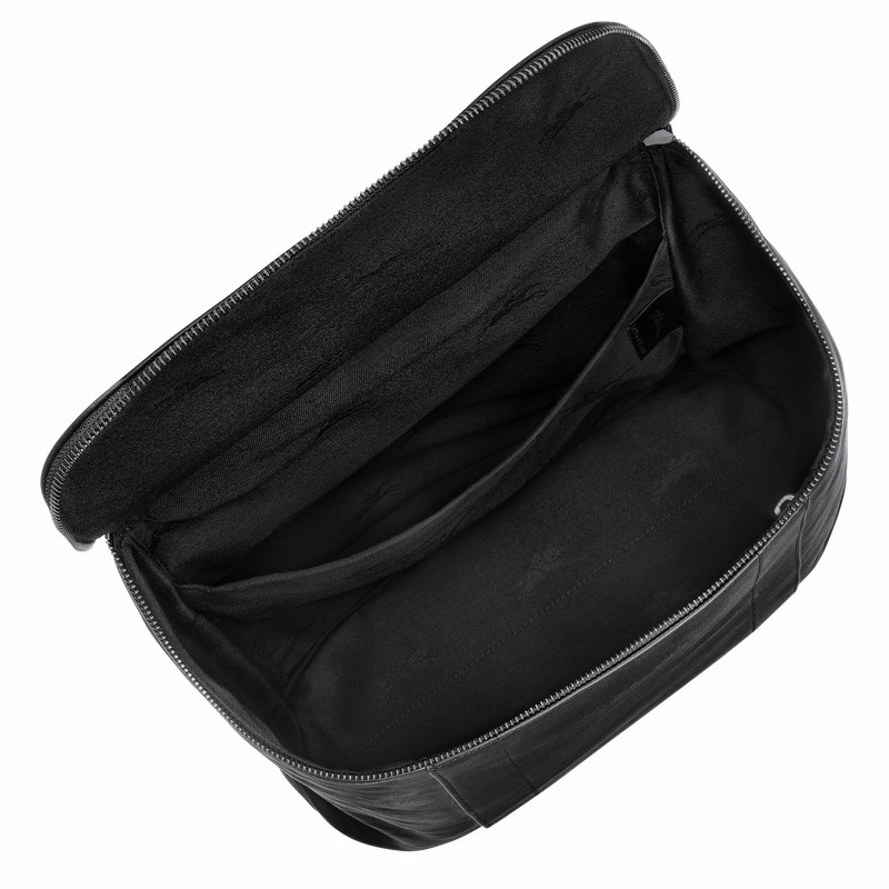 Sacs à Dos Longchamp 3D M Femme Noir Soldes | 10243HCV001