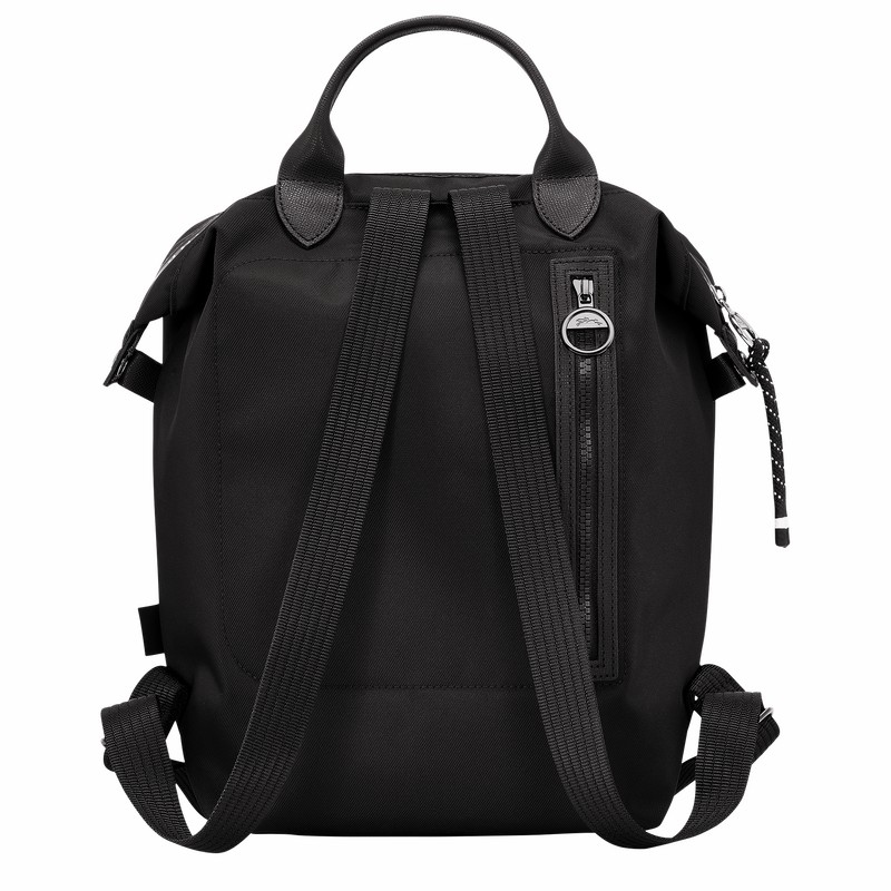 Sacs à Dos Longchamp Le Pliage Energy L Femme Noir Soldes | 10166HSR001