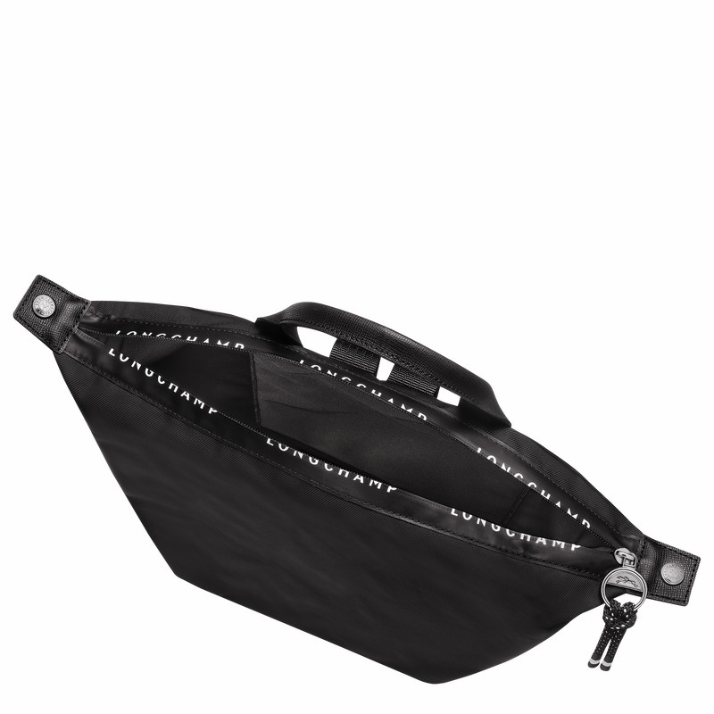 Sacs à Dos Longchamp Le Pliage Energy L Femme Noir Soldes | 10166HSR001