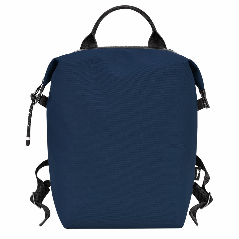 Sacs à Dos Longchamp Le Pliage Energy L Femme Bleu Marine Soldes | 10166HSR006