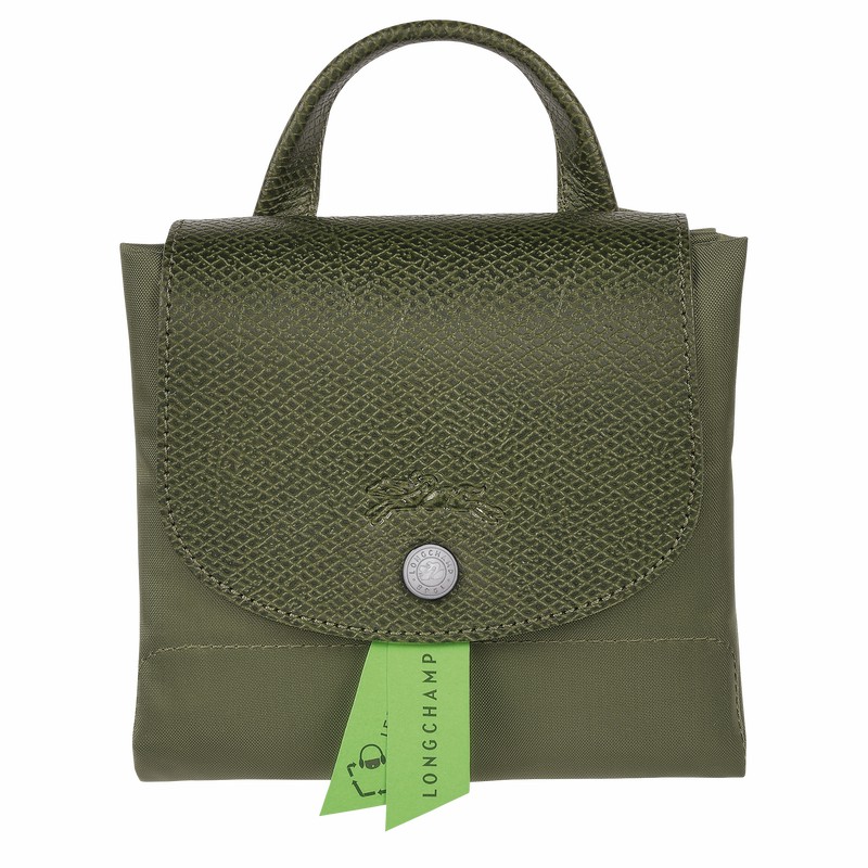 Sacs à Dos Longchamp Le Pliage Green M Femme Vert Soldes | L1699919479