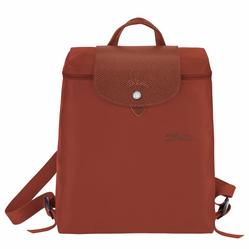 Sacs à Dos Longchamp Le Pliage Green M Femme Marron Soldes | L1699919404