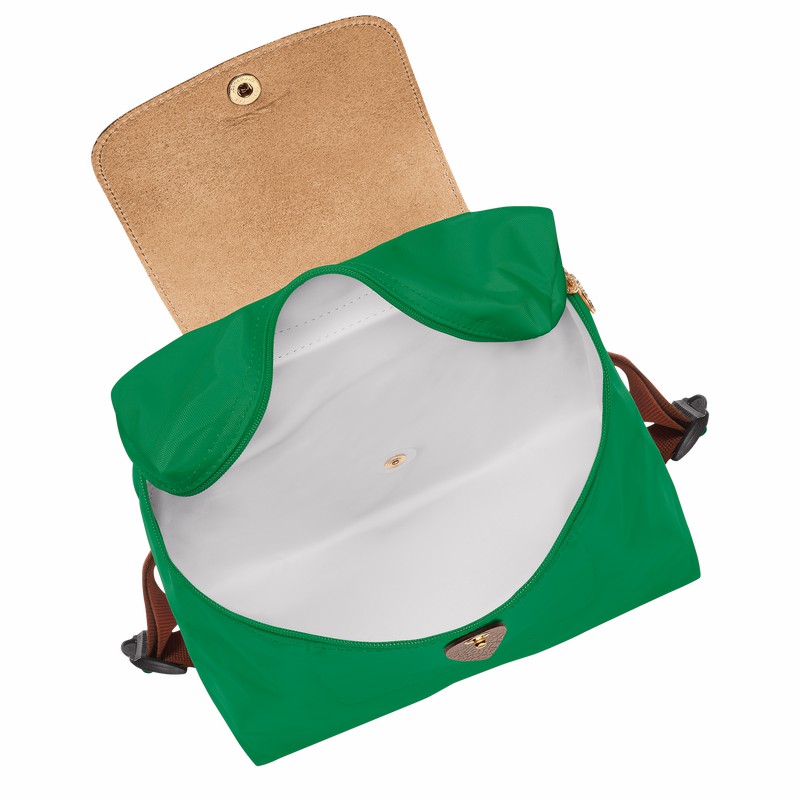 Sacs à Dos Longchamp Le Pliage Original M Femme Vert Soldes | L1699089P88