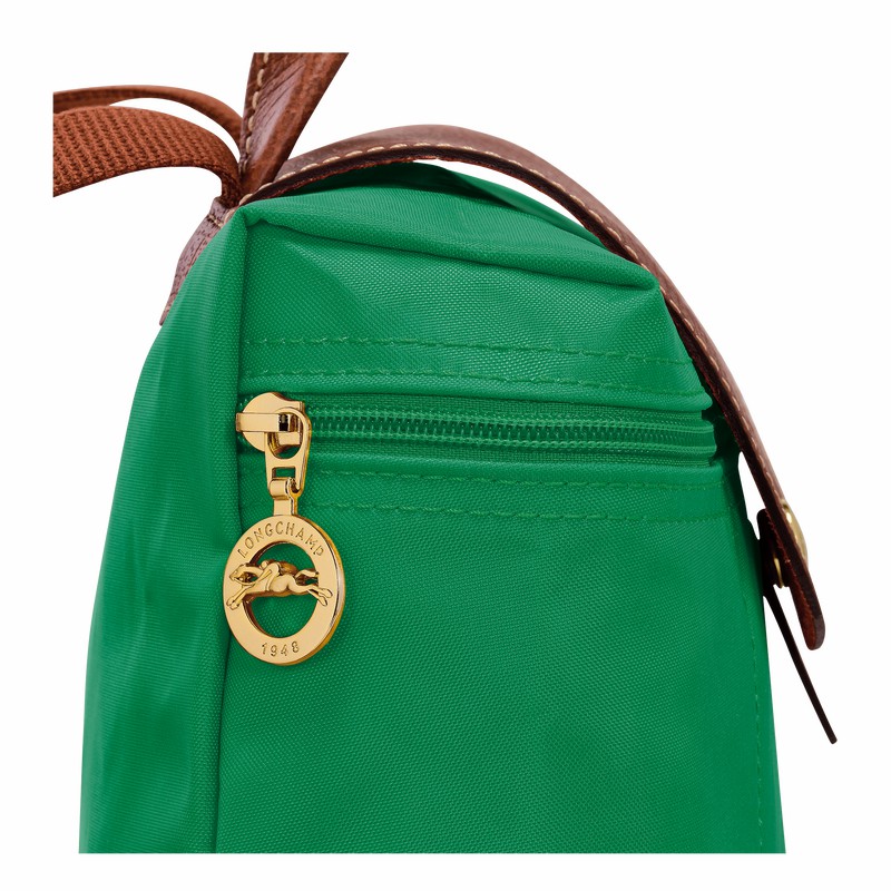 Sacs à Dos Longchamp Le Pliage Original M Femme Vert Soldes | L1699089P88