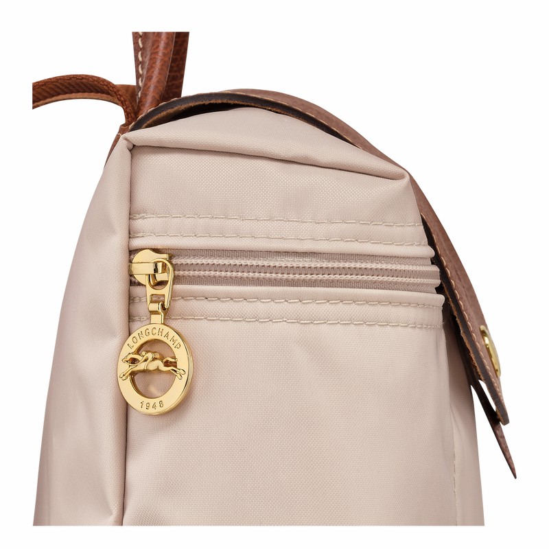 Sacs à Dos Longchamp Le Pliage Original M Femme Blanche Soldes | L1699089P71