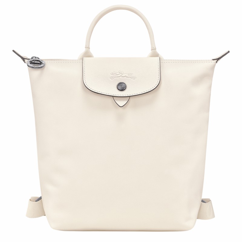 Sacs à Dos Longchamp Le Pliage Xtra S Femme Blanche Soldes | 10209987037