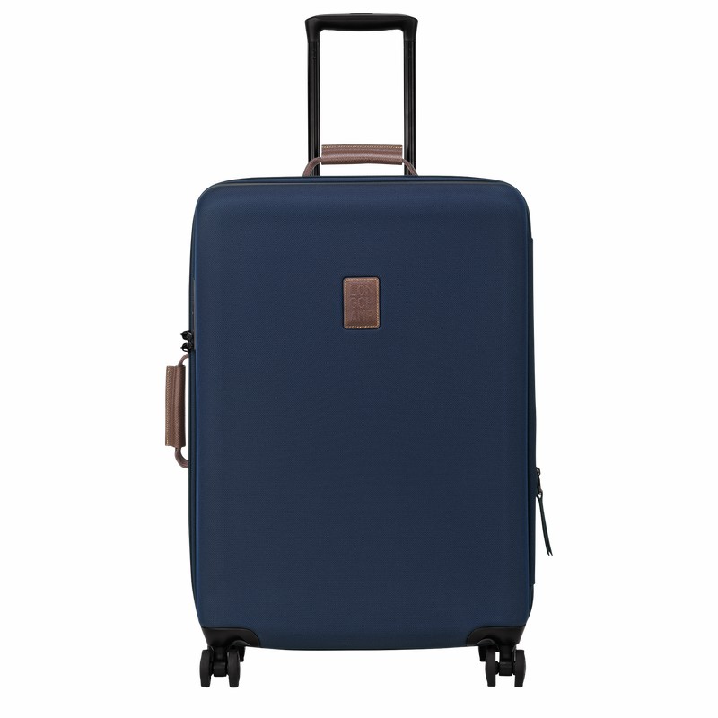 Valises Longchamp Boxford L Homme Bleu Soldes | 24018080127-