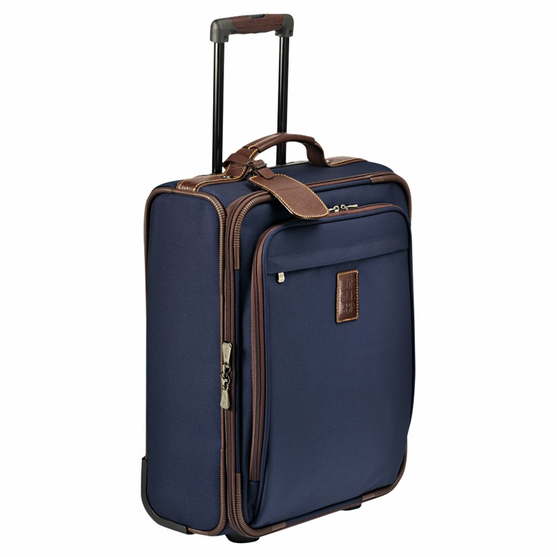 Valises Longchamp Boxford S Homme Bleu Soldes | L1422080127-