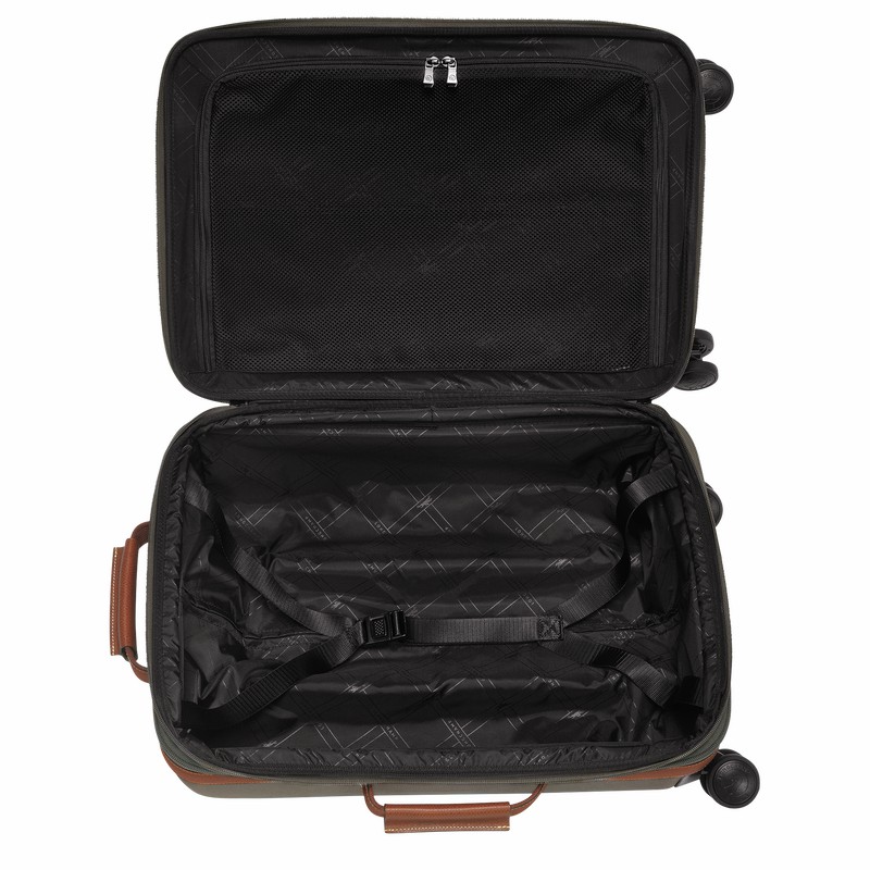 Valises Longchamp Boxford S Homme Marron Soldes | 24017080042-