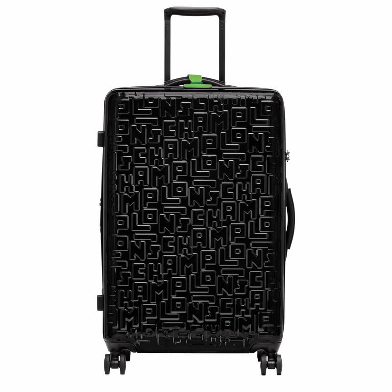 Valises Longchamp LGP Travel L Femme Noir Soldes | 24025423001